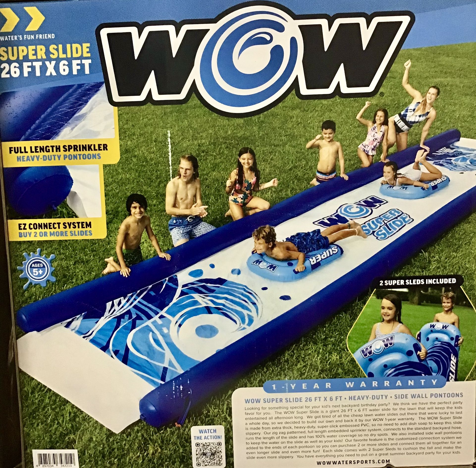 Water Slide 26’x6’