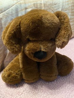 Brown Dog Plushie