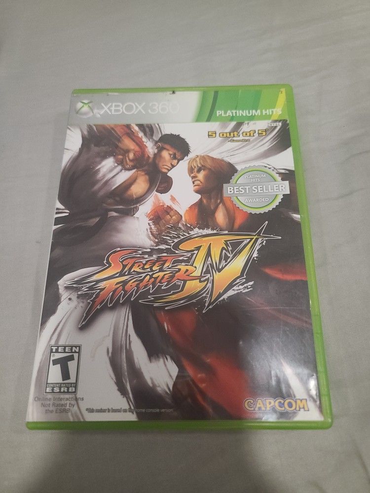 Xbox 360 Game Street Fighter 4 