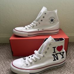Converse high top size 8 men & 10 women