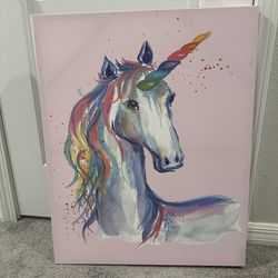 Unicorn Canvas Wall Art