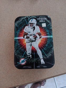 Tyreek Hill Miami Dolphins Collector Tin
