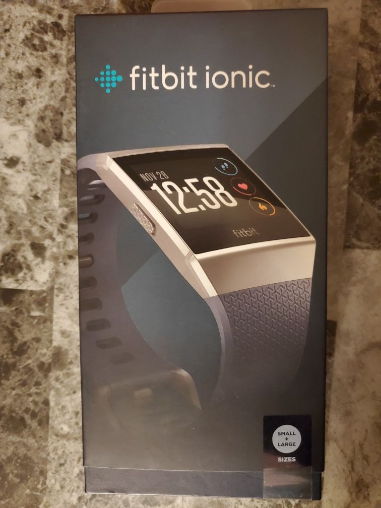 BLUE GRAY BAND FITBIT IONIC