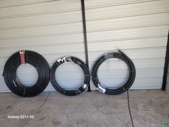 Poly pipe $100 each roll
