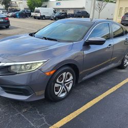 2016 Honda Civic 67000 Miles. Financing!  $2000 Down
