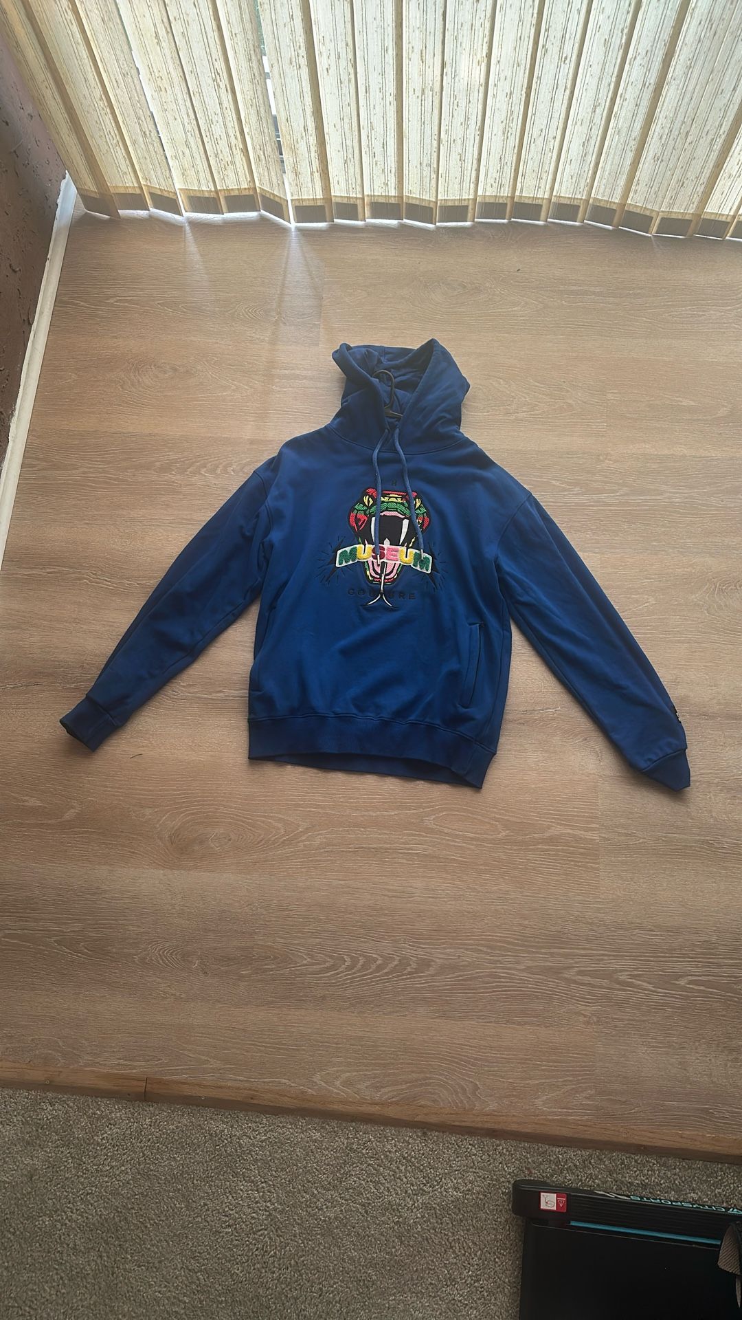 The Museum Blue Hoodie