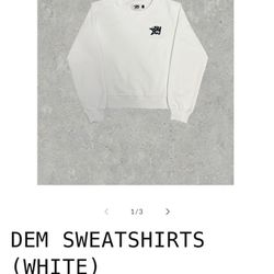 DEM sweatshirt 