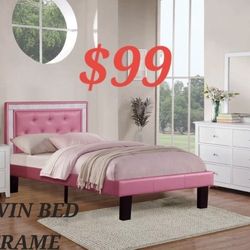 TWIN BED FRAME SPECIALS FINANCING AVAILABLE CREDIT IS VERY EASY NO CREDIT IS OK