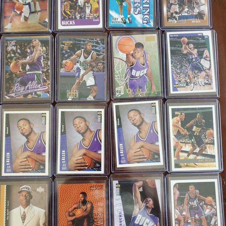 Ray Allen Rookie Card Lot (16)