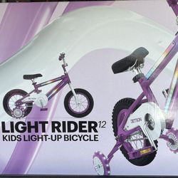 Light Rider 12” Wheel Light Up Electric Bike