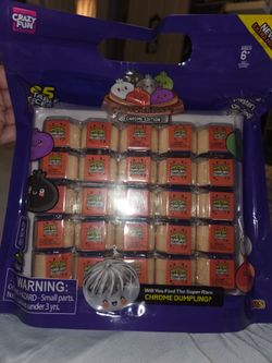 Mini mystery dumplings-chrome edition