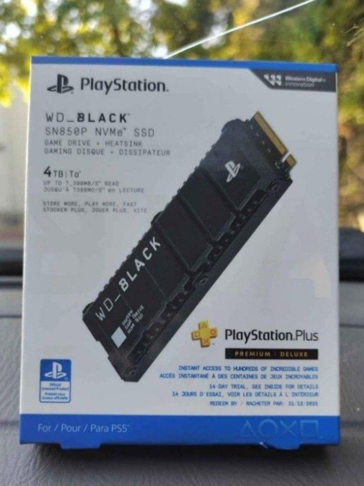 WD_Black SN850P 4TB NVMe