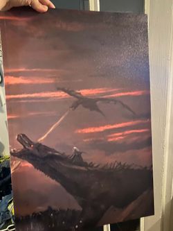 Dragon Fantasy Art Print Poster