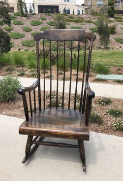 Wooden Rocking Chair