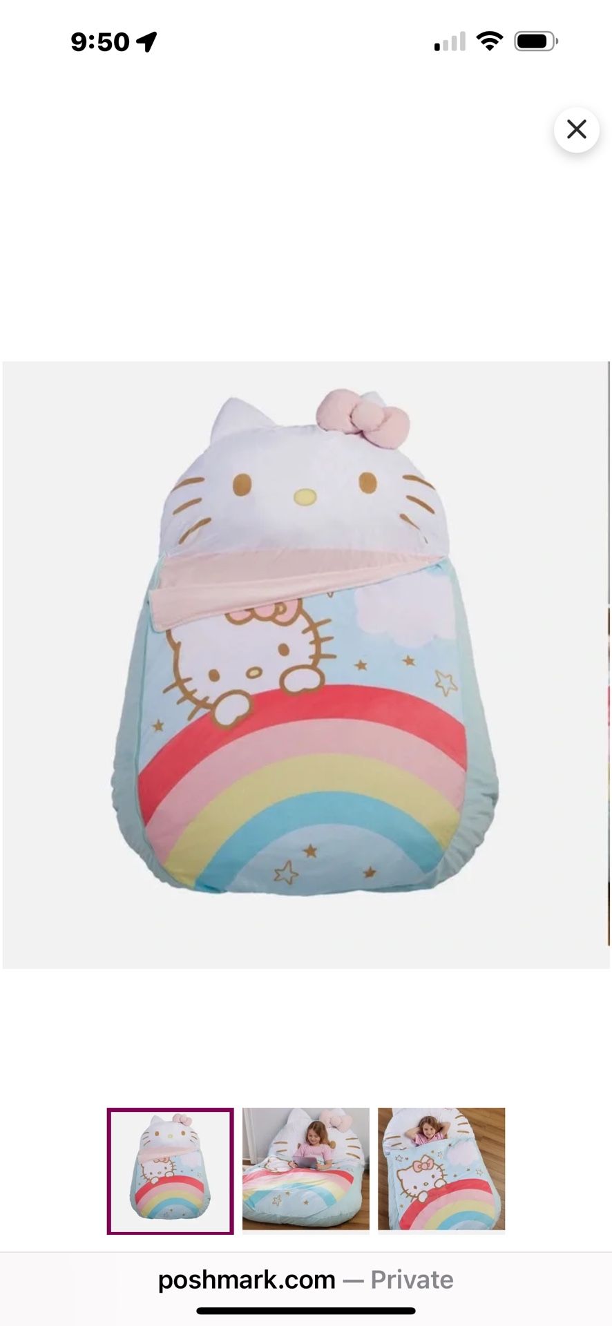 Hello Kitty Lounging Sleep Sack