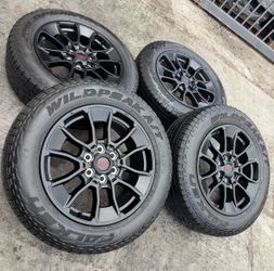 TOYOTA TRD 20” WHEELS & FALKEN 265/60/20 ALL TERRAIN TIRES $680 CASH TOTAL‼️ FREE INSTALLATION‼️