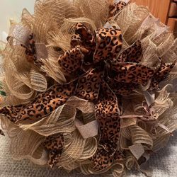 Large Homemade Door Wreath