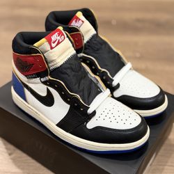 Union Fragment Air Jordan 1 Varsity Red Sport Royal Size 7.5