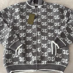 Designer Zip Up Sweater