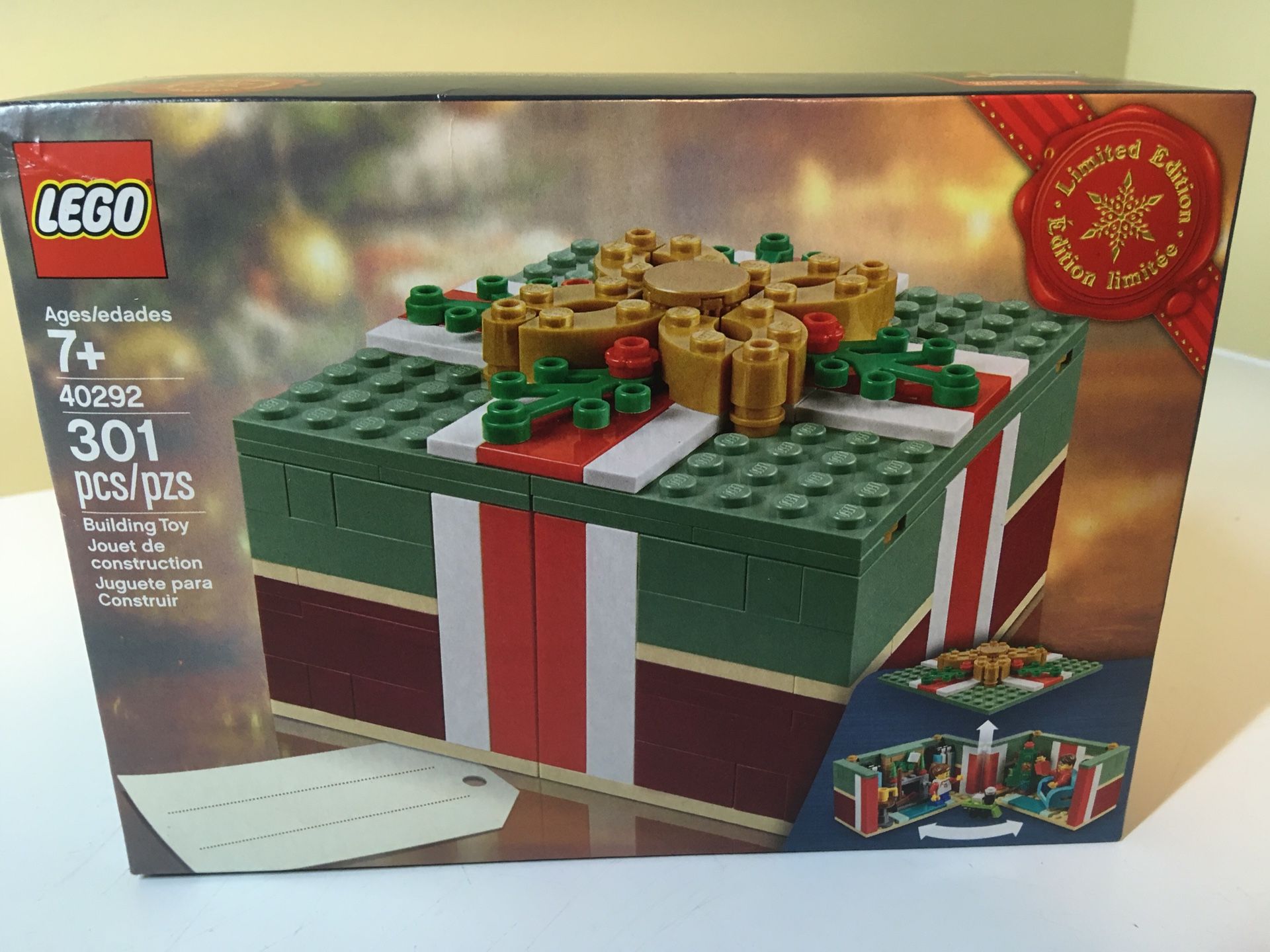 Lego Christmas Holiday Gift 40292