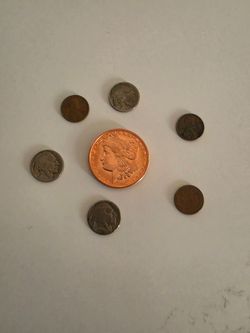 Mixed Vintage US Coin Lot – 7 Coins