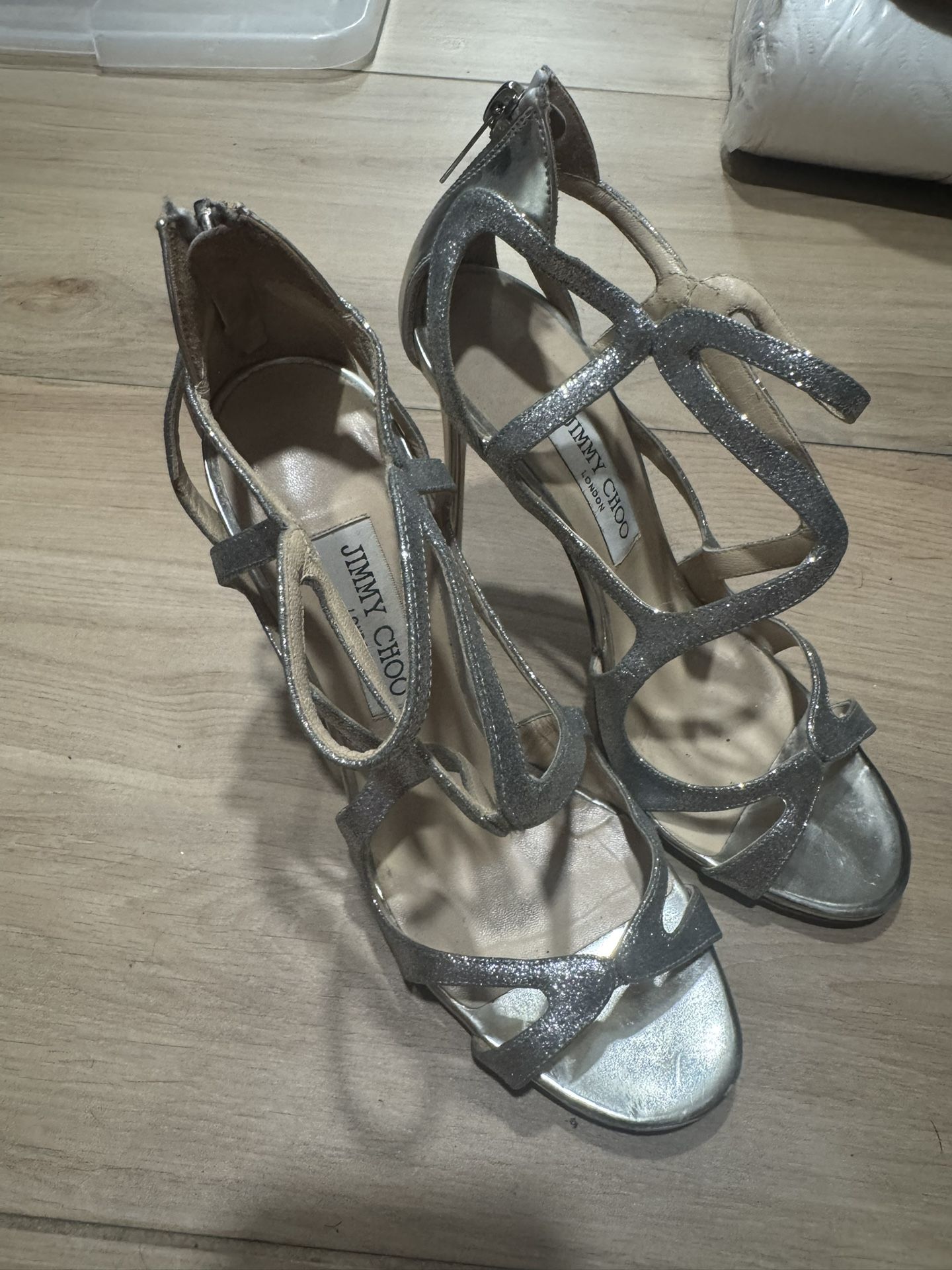 Jimmy Choo Glitter Heels