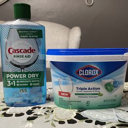 Dishwasher Detergent & Rinse Aid 