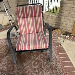 Patio Chair And Cushions