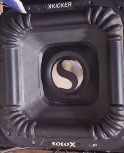 Kicker Solo X 15-Inch Square Subwoofer – Competition SPL Bass Monster