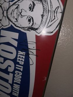 Eric Koston Autographed Skateboard 