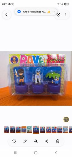 Groove Adventure RAVE Bottle Cap Figure 3pc Set #3 JAPAN ANIME MANGA