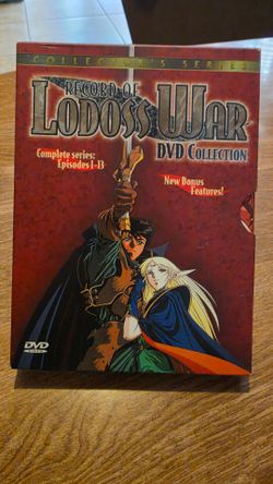 Record of Lodoss War Collector's Series DVD Digitally Remastered Ep 1-13 EN/JP