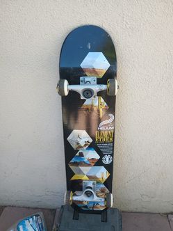 Element leaf lightest skateboard, Tensor MagLights, 52mm very light 7.775