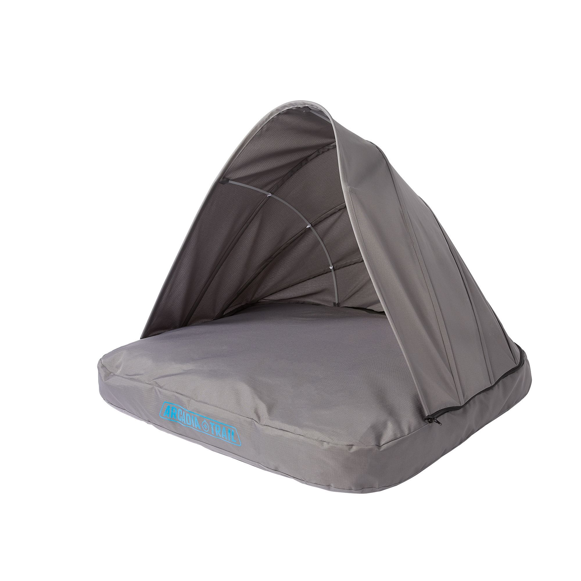 NEW ARCADIA TRAIL PET DOG BED WITH CANOPY SUN SHADE