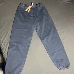 Skims Joggers Pants Fleece Heavyweight Navy Gym Essential Workout