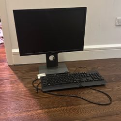 Dell Monitor and Keyboard