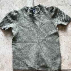banana republic wool shirt