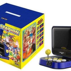RETRO STATION Capcom Arcade Console with 8 Inch LCD Monitor, 1024 * 768 Resolution
