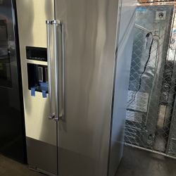 Kitchen Aid Stainless Side By Side Refrigerator