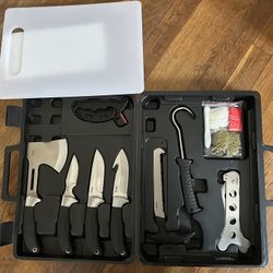 14 Piece Hunting, Fishing, Camping Knife Set By GVDV