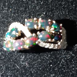 Silver 925 Opal Ring