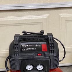Porter Cable 6 Gal. 150 PSI Portable Electric Pancake Air Compressor