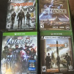 (4) Xbox One Games 