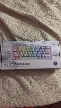 Razor huntsman mini keyboard white