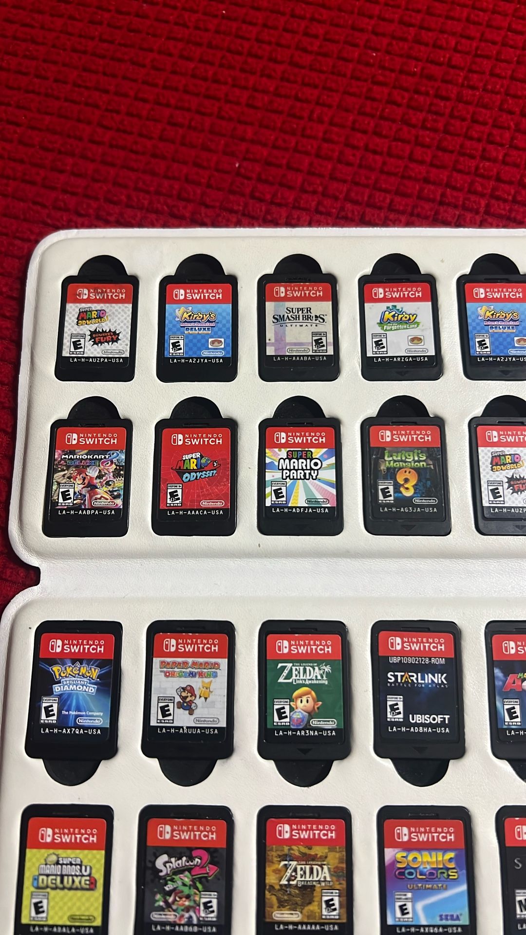 Nintendo Switch Games. Super Mario Bros, Luigi’s Mansion, Pokémon, Zelda, Sonic, Kirby And More.