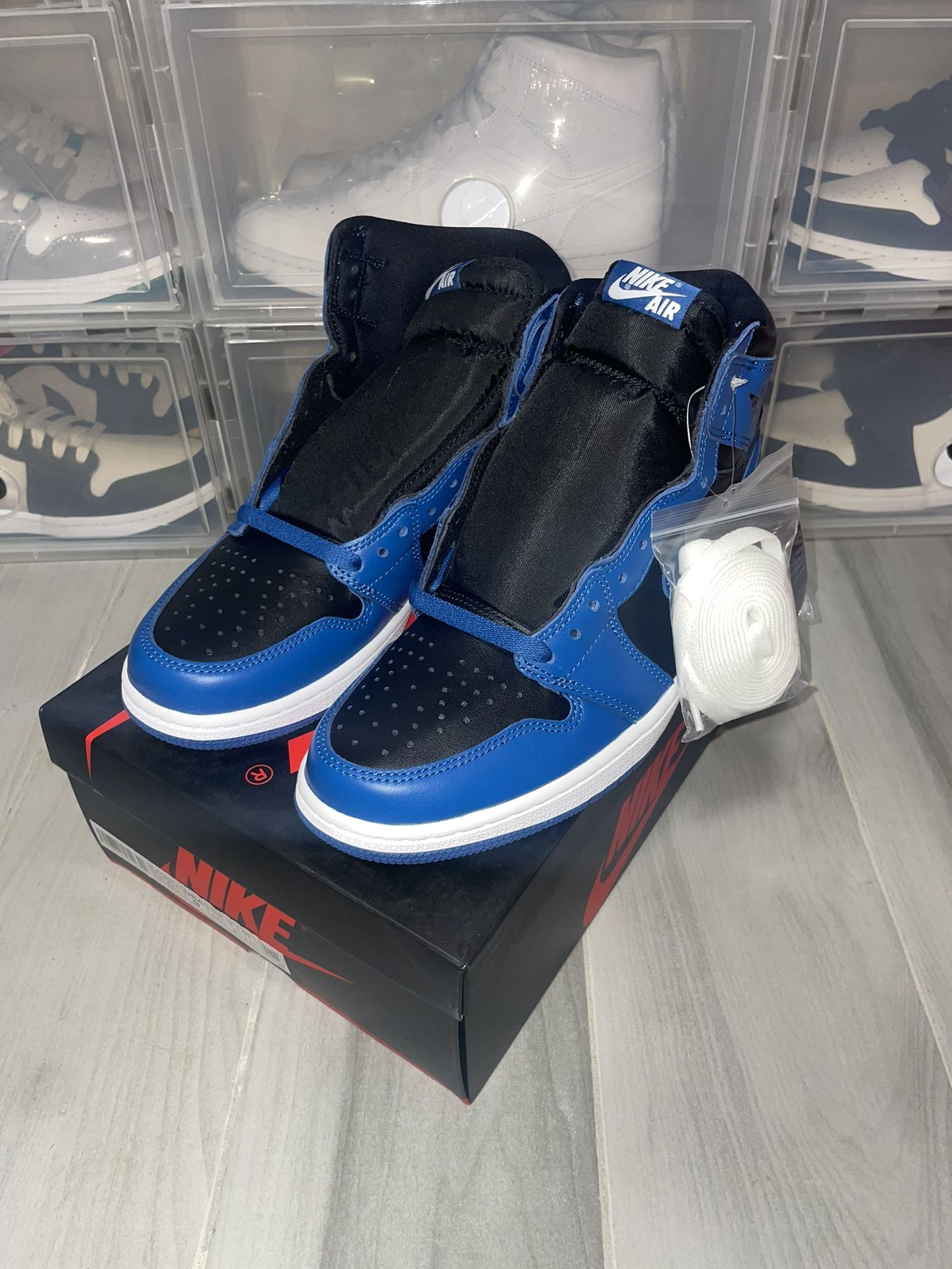 Jordan 1 Retro High OG Dark Marina Blue - Size:9 M