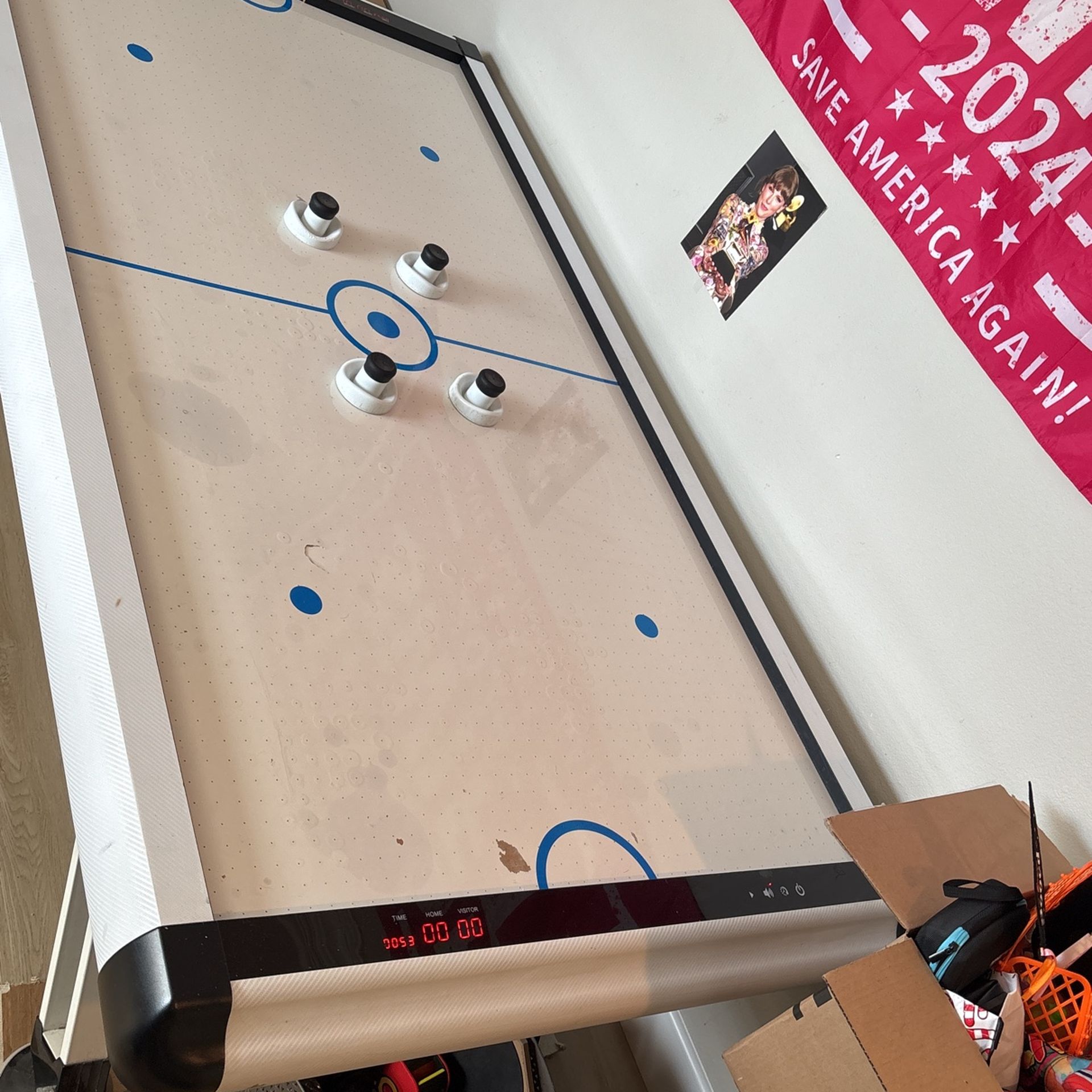 Electric Full-Size Air Hockey Table need to be moved today