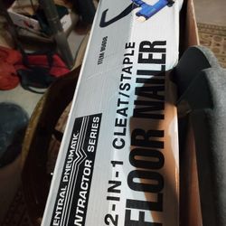 Central Pneumatic 2 In 1 Floor Nailer 