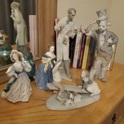 Lladro  , Royal Doulton And M.J. Hummel Figurines