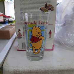 Pooch Bear Forever Friends Glass 16oz